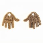 Colgante de mano 'MADE HAND' N°01 Bronce