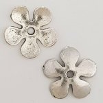 Charm Flor Metal N°027 Plata