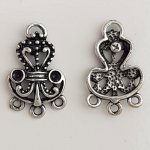 Charm Flor Metal N°089 Plata