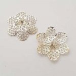 Charm Varios N°019 Flor de plata