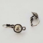 Portapendientes Dormeuse N°115 x 1 Par Plata