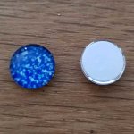 cabochon rond en verre 10mm divers 012