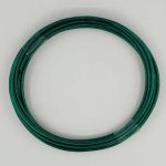 Bobine de 2.5 mètres fil aluminium rond 2 mm Vert