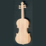 violin de madera ht15cm, decoracion musical, regalo musico, hecho a mano