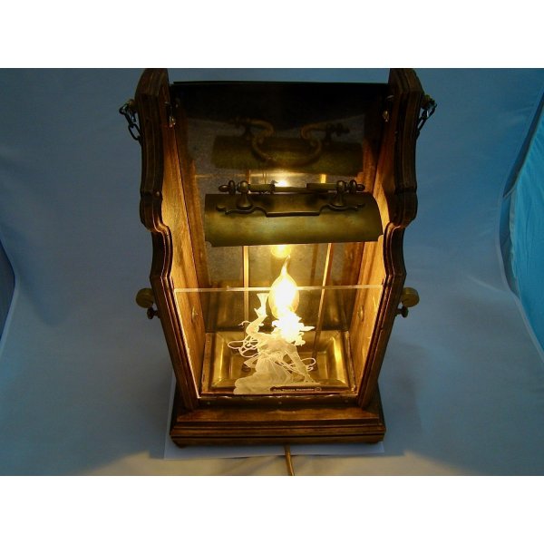 L&aacute;mpara antigua Gran candil 1900