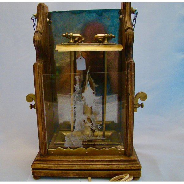 L&aacute;mpara antigua Gran candil 1900