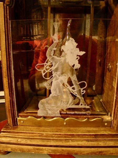 L&aacute;mpara antigua Gran candil 1900