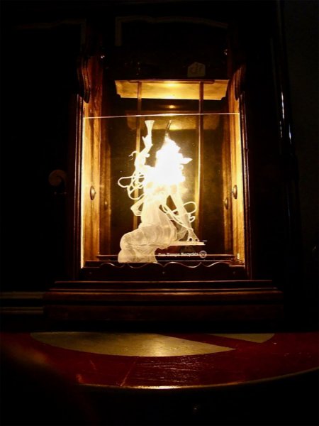 L&aacute;mpara antigua Gran candil 1900