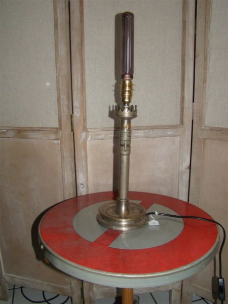 L&aacute;mpara vela lat&oacute;n antiguo estilo EDISON