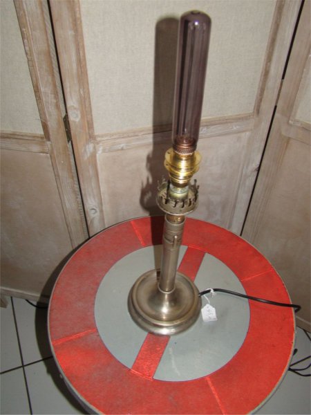 L&aacute;mpara vela lat&oacute;n antiguo estilo EDISON