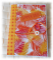 Livre de recettes, journal intime, aux couleurs du soleil "Summer Days" jaune orange vert