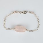 Pulsera 'My Precious in Rose Quartz' Plata 925