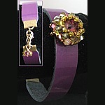 Bracelet Cuir Arlequin  en kit