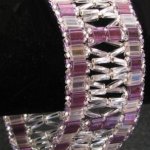 Kit pulsera ventana Tila & Twist Violeta/plata