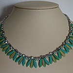Collier Dagos Turquoise en kit