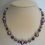 Kit collier Nacré Verveine & rose