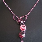 Kit collier Cyclade rose