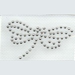 LIBÉLULA PATRÓN DE DIAMANTES DE IMITACIÓN