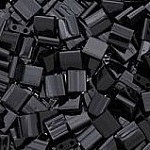 Miyuki Tila 5mm Negro x 25