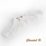 diadema de encaje blanco fino accesorio de boda diadema romántica