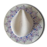 Un bonito sombrero panamá de paja recubierta para mayor protección