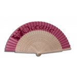 Bois ajouré et coton peint à la main