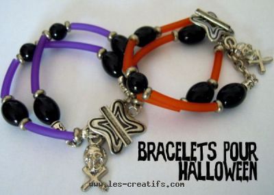 Pulseras fáciles de Halloween