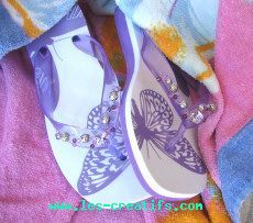 Personaliza tus chanclas con abalorios