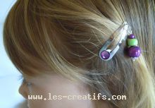 Clips de clic con perlas y strass