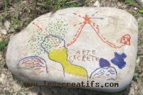 DIY Tarjeta secreta en piedra