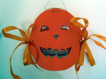 Linterna calabaza de Halloween