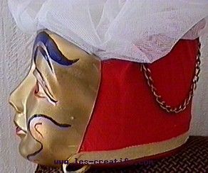 máscara para el carnaval de venecia