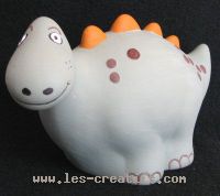 Dinosaurio de cerámica pintable