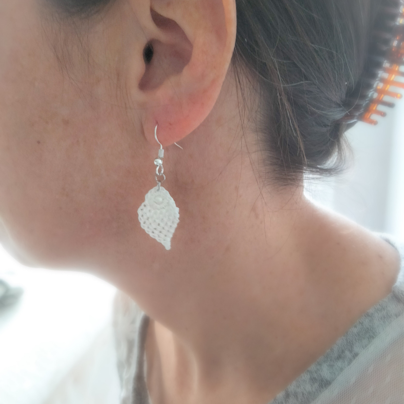 Pendientes "Plume" (pluma)