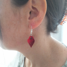 Pendientes "Plume" (pluma)