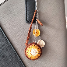 Mandala' bolso joya Chocolate