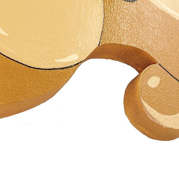 Reloj "osito y caramelo" mdf ni&ntilde;o