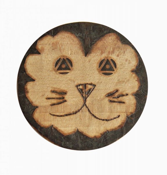 Abrebotellas / abrebotellas en madera de haya modelo : le&oacute;n