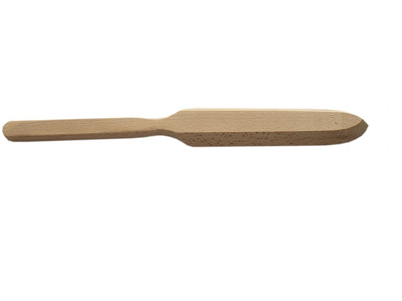 Esp&aacute;tula para crepes &Oslash; 20 mango largo de madera 39 cm