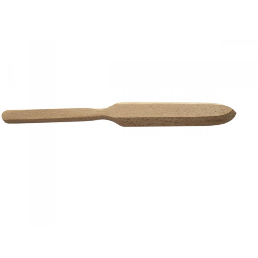 Espátula para crepes Ø 20 mango largo de madera 39 cm