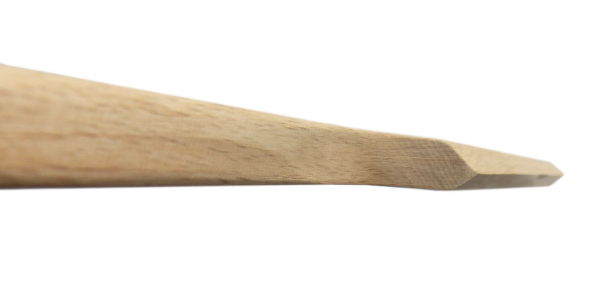 Espátula para crepes Ø 23 para crepera gruesa de madera 44cm