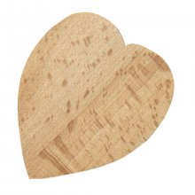 Abrebotellas / abrebotellas en madera de haya modelo : corazón