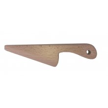 Cuchillo y tabla de cortar de madera de haya para niños