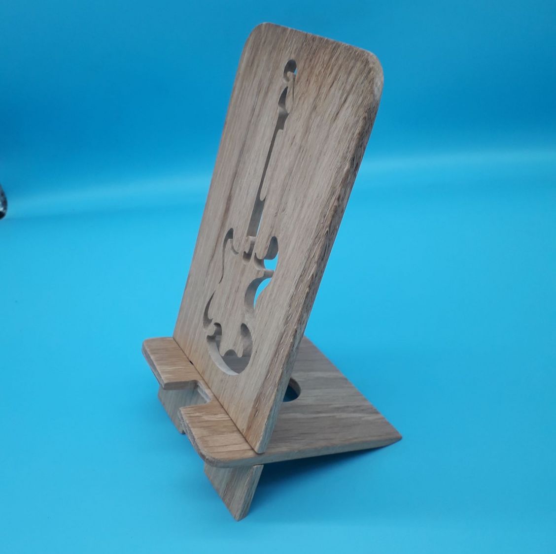 Soporte vertical para móvil con motivo de guitarra