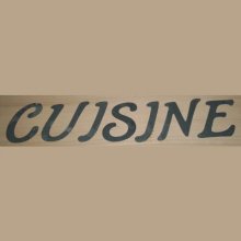 Letras COCINA