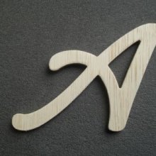 Letra de madera modelo COOL