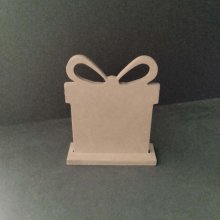 Soporte de madera para decorar REGALO DE NAVIDAD