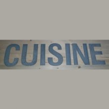 Letras COCINA 20 cm