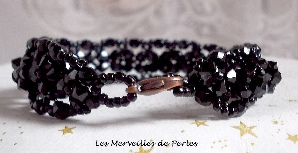 Pulsera Starry Night con facetas y cristales de Swarovski