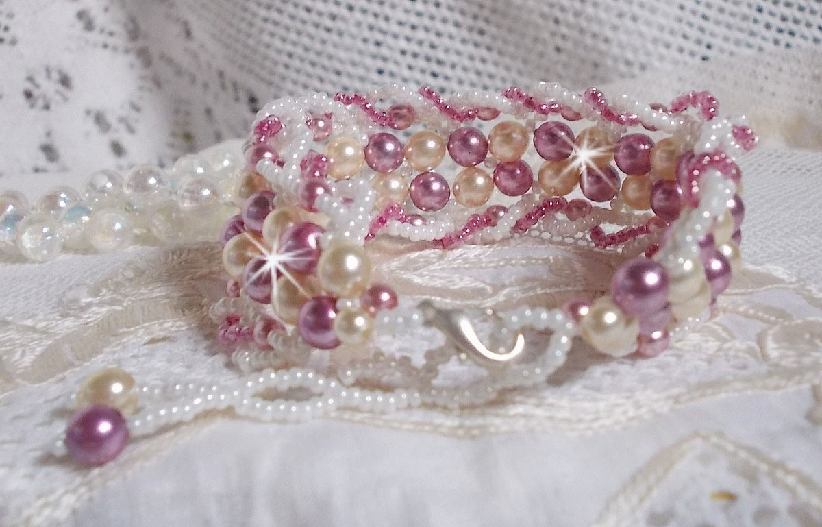 Pulsera Relax Con perlas de cristal Swarovski